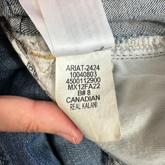 ARIAT HIGHRISE KALANI EXTREME FLARED JEANS 34 - Picture 11 of 16